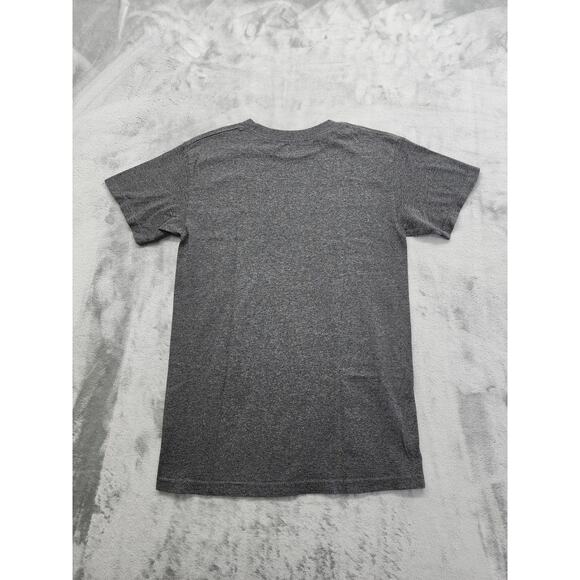 Pac-man Crew Neck Short Sleeve Graphic Tee Size S Gray Gaming Ghosts Humor - Picture 5 of 6